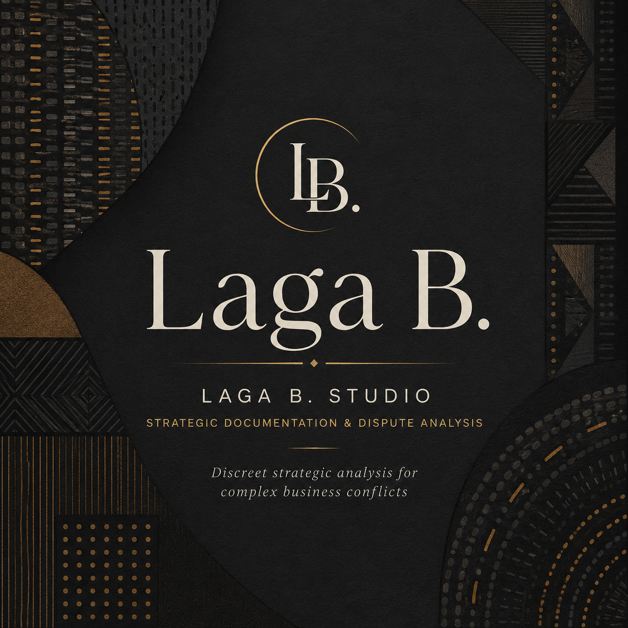 Laga B. Studio logo